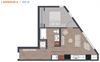 502sf One Bedroom Floorplan